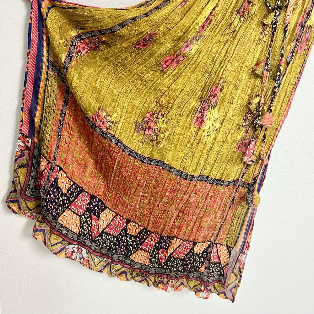 BHANUNI BY JYOTI 🍋 Citron Maxi Dress - Size S - Picture 6 of 10